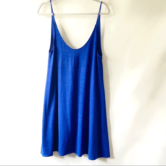 Wilfred Free Aritzia Rafaeli Blue Swing Dress - Picture 5 of 6